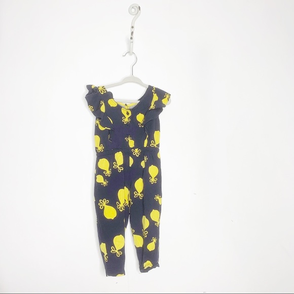 lemon print jumpsuit